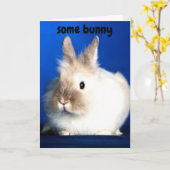 EINIGE BUNNY-LIEBEN "YOU" KARTE (Gelbe Blume)
