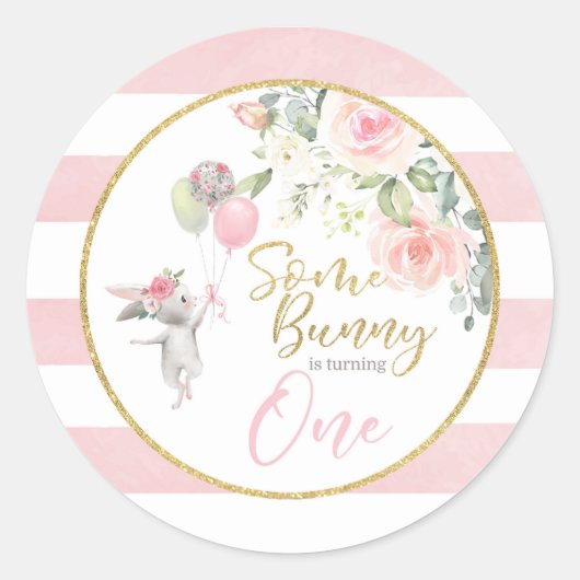 Einige Bunny machen eine Aufkleber (Vorderseite)