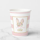 Einige Bunny macht eins (sonnige Ohren) Party Cups Pappbecher (Rückseite)