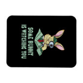 Einige Bunny sieht dir Ostersonne zu Magnet (Horizontal)