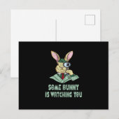 Einige Bunny sieht dir Ostersonne zu Postkarte (Vorne/Hinten)