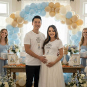 Einige Bunny's Mama Peter Rabbit Babydusche Tri-Blend Shirt