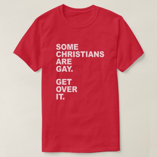 EINIGE CHRISTEN SIND GEGANGEN. ÜBERSTEHEN SIE ES. T-Shirt (Design vorne)