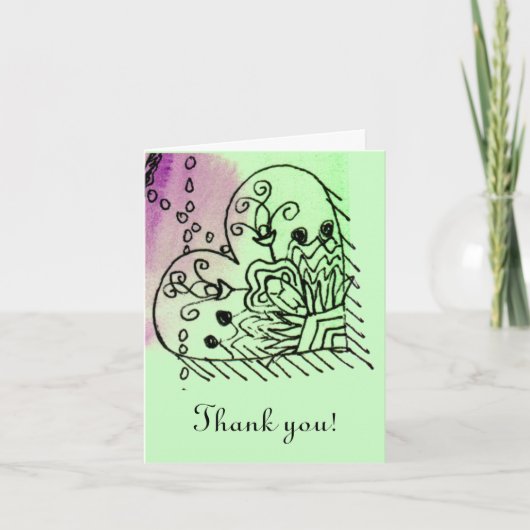 Einige Dankesworte für Ärzte Karte (Vorderseite)