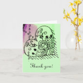 Einige Dankesworte für Ärzte Karte (Gelbe Blume)