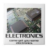Einige Elektronik. Fliese (Vorderseite)
