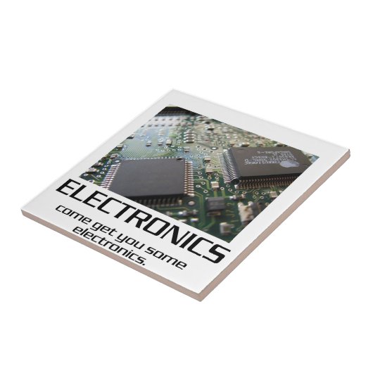Einige Elektronik. Fliese (Seite)