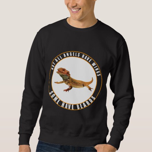Einige Engel haben Bärenechse Sweatshirt (Vorderseite)