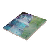 Einige Erinnerungen im Garten, Vintager Glasisolat Fliese (Seite)