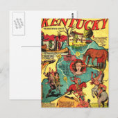 Einige Fakten über Kentucky Postkarte (Vorne/Hinten)