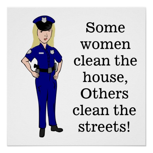 Einige Frauen - Spaß für saubere Polizei Poster (Vorderseite)
