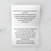 Einige Freunde sind gerade einfach für immer Karte (Innenseite)