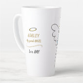 Einige Freunde sind "Heaven Sent Friendship Latte Milchtasse (Linke Ecke)