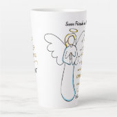 Einige Freunde sind "Heaven Sent Friendship Latte Milchtasse (Vorderseite)