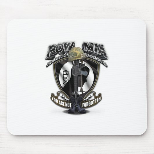 Einige gaben allen. .POW/MIA Mousepad (Vorne)
