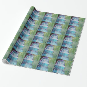 Einige Garten Erinnerungen, Vintage Glasisolator Geschenkpapier