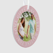 Einige Geschenke pink erwarten Baby Maternity Foto Ornament (Vorderseite)
