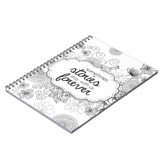 Einige Geschichten, die mit unserem Forever-Notebo Notizblock (Linke Seite)