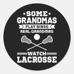 Einige Grandmas spielen Bingo Real Grandmas Watch  Runder Aufkleber
