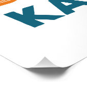 Einige Grandmas Strick Real Grandmas Go Kajak Poster (Ecke)