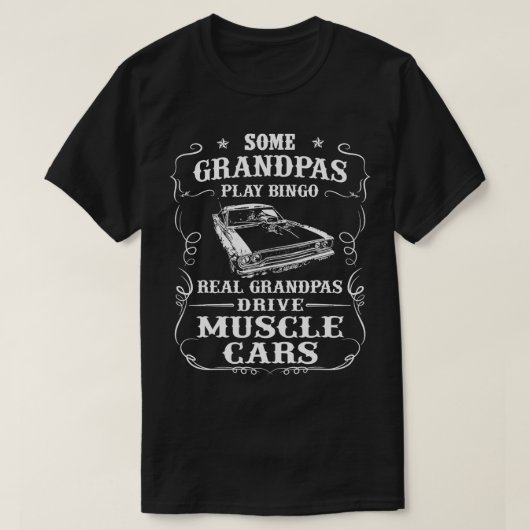 Einige Grandpas spielen Bingo Real Grandpas Drive  T-Shirt (Design vorne)