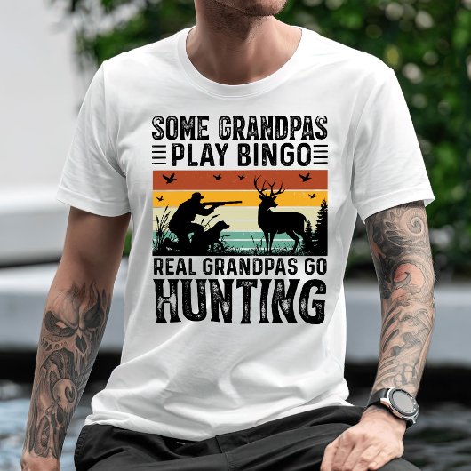 Einige Grandpas Spielen Bingo Real Grandpas Go T-Shirt