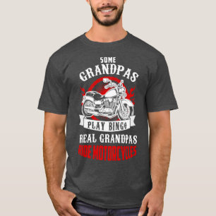 Einige Grandpas spielen Bingo Real Grandpas Reiten T-Shirt