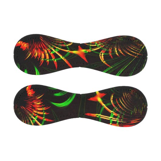 Einige Gras-Blätter, Feuerfarben in "Blume-Blätter Baseball (Paneele)