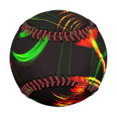 Einige Gras-Blätter, Feuerfarben in "Blume-Blätter Baseball (Rückseite)