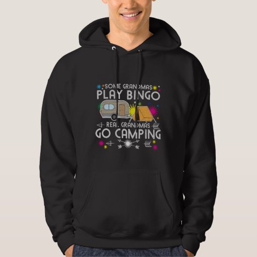 Einige Großmutter-Spiel-Bingo-wirkliche Großmütter Hoodie (Vorderseite)