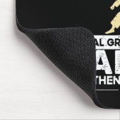 Einige Großvater Nickerchen Real Opa Do Karate Mousepad (Ecke)