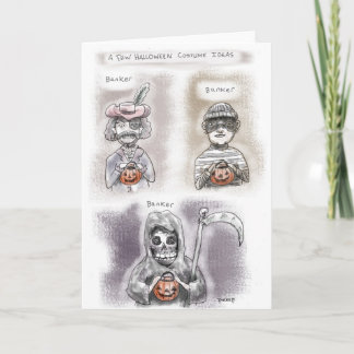 Einige Halloween-Kostüm-Ideen Karte