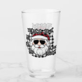 Einige Hosts in diesem Haus | Punny Santa Sublimat Glas (Vorderseite)