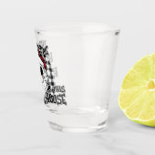 Einige Hosts in diesem Haus | Punny Santa Sublimat Schnapsglas (Rechts)