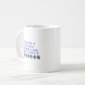 Einige Hundehaare Kaffeetasse (Vorderseite Links)
