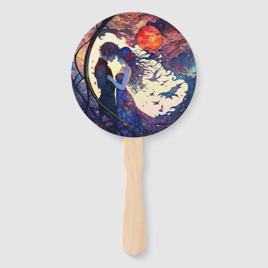 Einige Imitate aus festem Glas Set aus Ventilatore Fächer (Vorderseite)