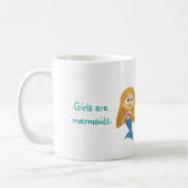"Einige Jungen sind Meerjungfrauen auch" Kaffeetasse (Links)