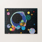 Einige Kreise durch Wassily Kandinsky Puzzle (Horizontal)