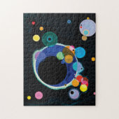 Einige Kreise durch Wassily Kandinsky Puzzle (Vertikal)