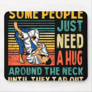 Einige Leute brauchen nur einen Vintagen Bjj brasi Mousepad