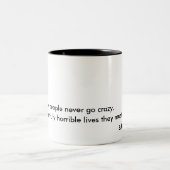 Einige Leute gehen nie Tasse Charless Bukowski (Mittel)