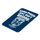 Einige Leute gehören einfach nicht dazu | Caddysha Magnet (Linke Seite)