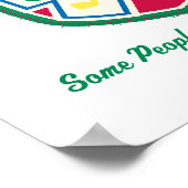 Einige Leute gehören einfach nicht dazu Poster (Ecke)