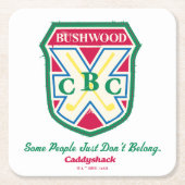 Einige Leute gehören einfach nicht dazu Rechteckiger Pappuntersetzer (Vorderseite)