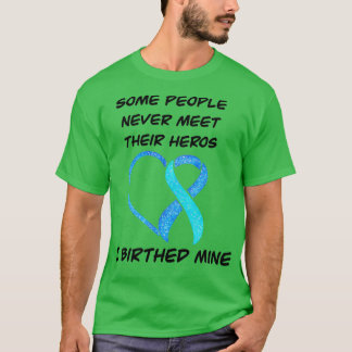 Einige Leute hydrocephalus Awareness Glitzern look T-Shirt