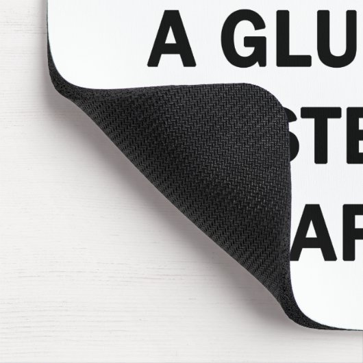 Einige Leute sollten einen Kleber-Stock benutzen Mousepad (Ecke)