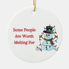 Einige Leute sollten sich für einen Keramik Ornament