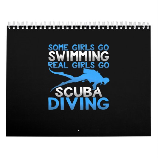 Einige Mädchen, die so schwimmen Real Girl Go Scub Kalender (Titelbild)