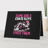 Einige Mädchen jagen Jungs, die ich vorbei bin - F Karte (Rückseite)