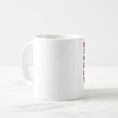 einige Mädchen sind mit Glitter geboren Kaffeetasse (Vorderseite Links)